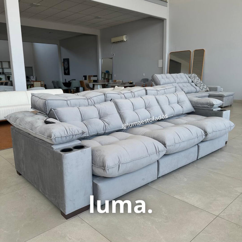 Sofá Cloud | 2,90m + massageador Gratis